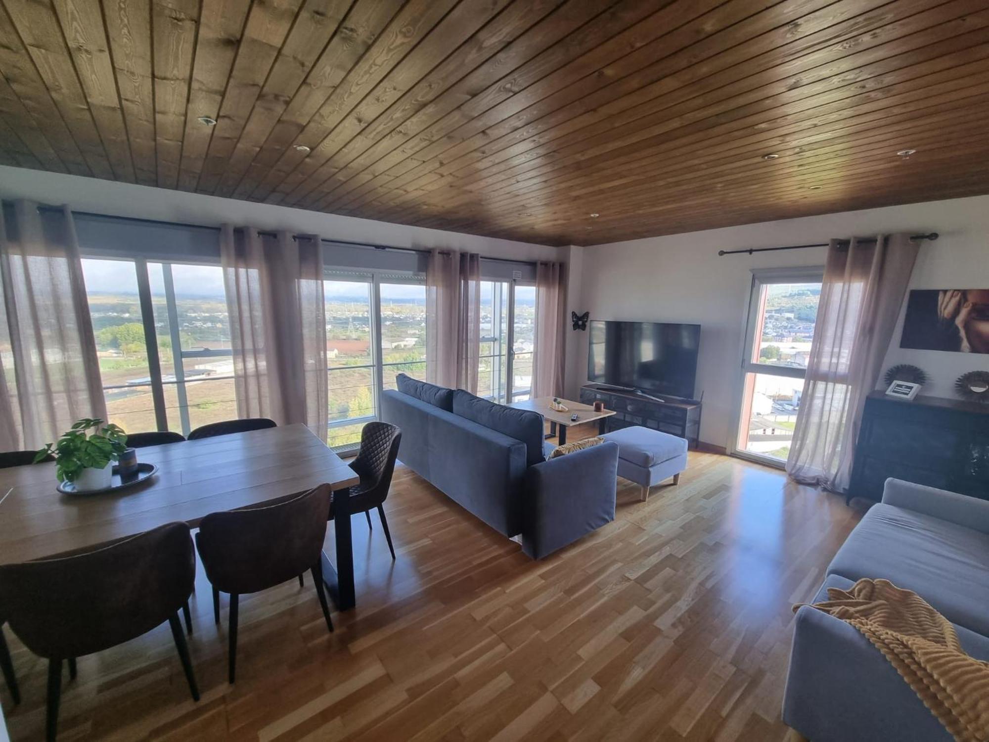 Ferienwohnung El Mirador Del Rosal Ponferrada Exterior foto
